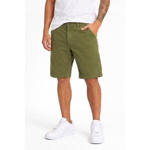 Rocawear Olive Green Chino Shorts Mens W34 Cotton Casual Streetwear
